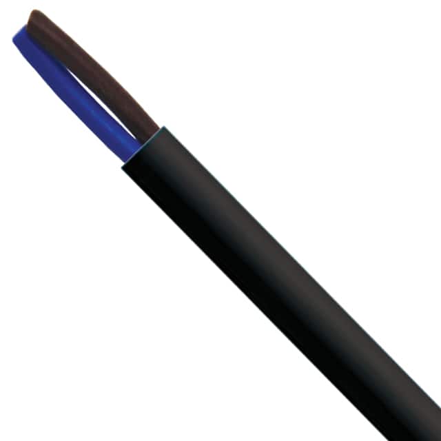 39550215 CABLE 2COND 16 AWG BLACK 1=1FT