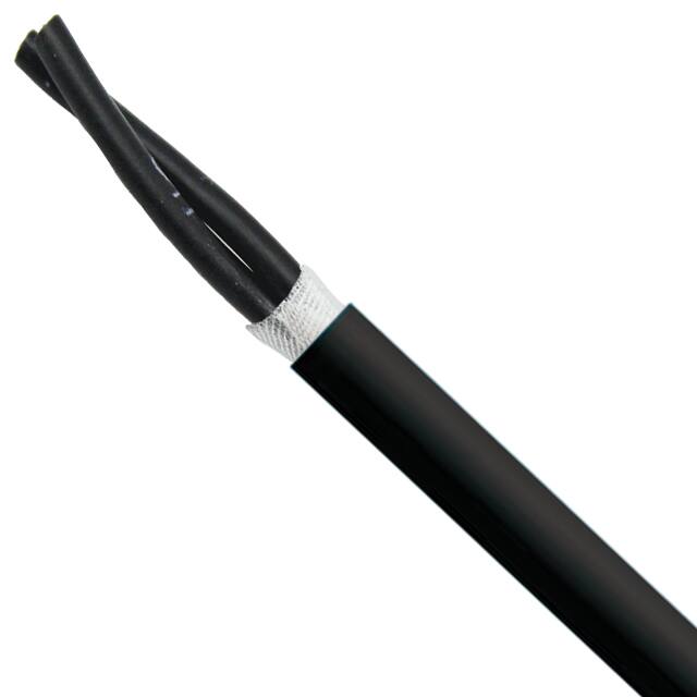 7521802 CABLE 2COND 18 AWG BLACK 1=1FT