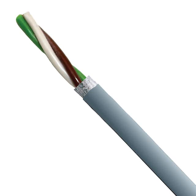 7740303 CABLE 3COND 22 AWG GRAY 1=1FT