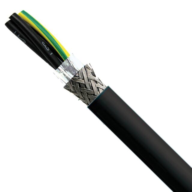 95561004 CABLE 4COND 10AWG BLK SHLD 1=1FT