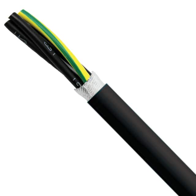 7520204 CABLE 4COND 2 AWG BLACK 1=1FT