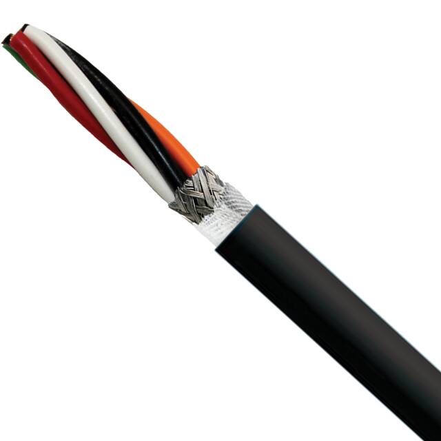 7852205 CABLE 5COND 22AWG BLK SHLD 1=1FT
