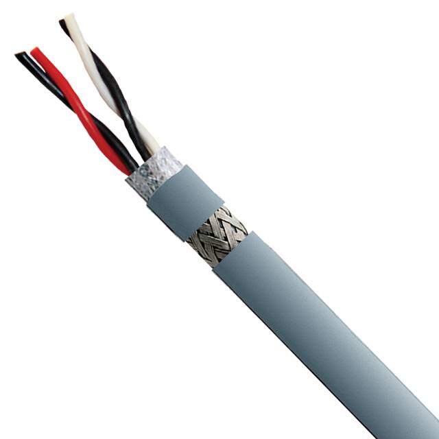 7772202 MULTI-PAIR 4COND 22AWG BLK 1=1FT