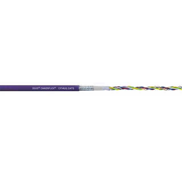 CF14US-02-04-02 CABLE CAT5E 8COND 26AWG VIO FEET