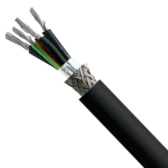 35681404 CABLE 4COND 14AWG BLK SHLD 1=1FT