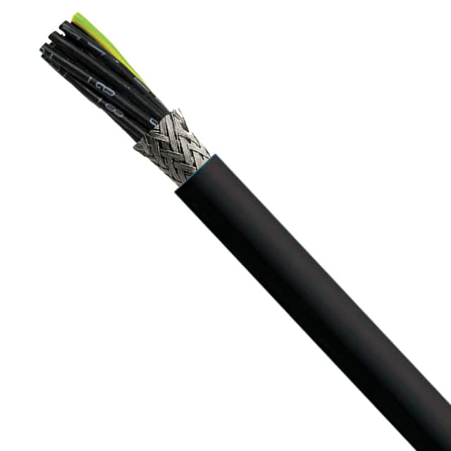 93341812 CABLE 12COND 18AWG BLK SHD 1=1FT