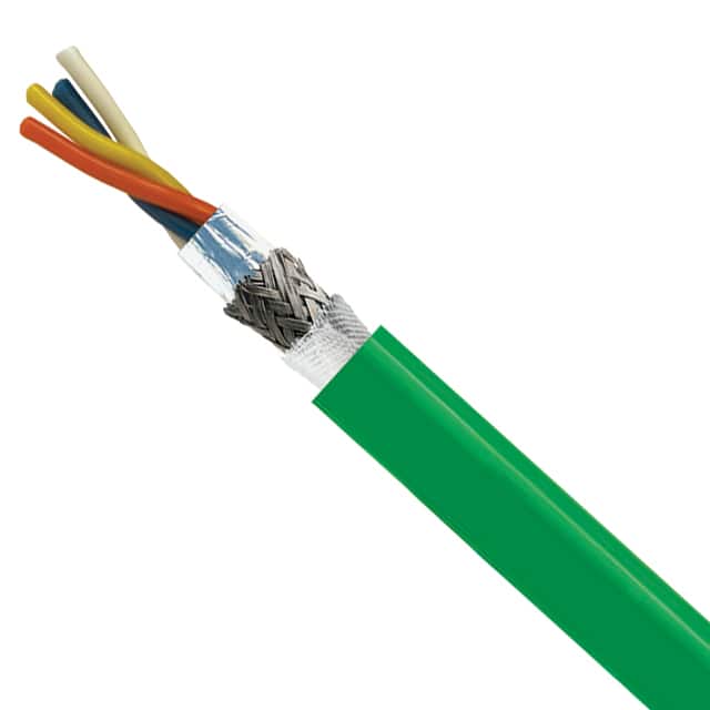 6672202 CABLE CAT5 4COND 22AWG GRN 1=1FT