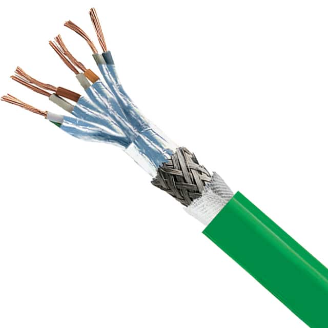 17774631 CABLE CAT7A 8COND 26AWG GR 1=1FT