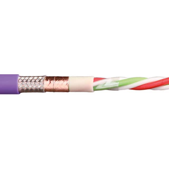 CFBUS-049 CABLE CAT6 8COND 26AWG VIO 1=1FT