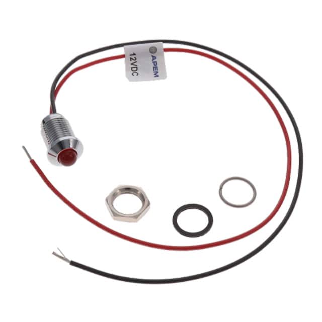 Q8P5CXXHR12E INDICATOR 8MM PM PROMINENT RED P