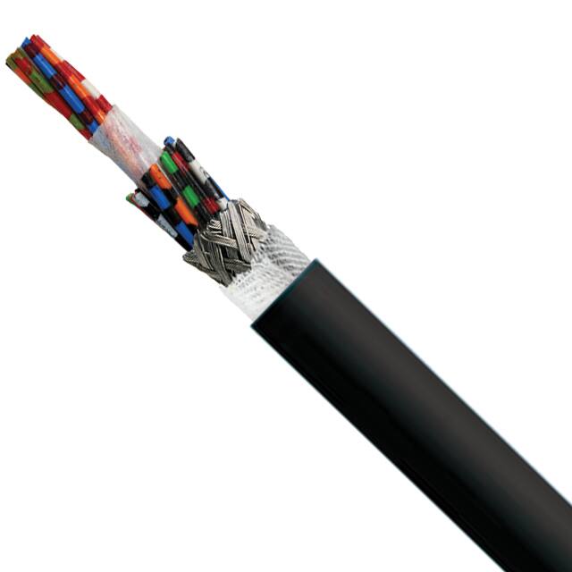 7852225 CABLE 25COND 22AWG BLK SHD 1=1FT