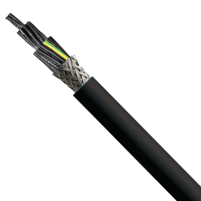 93341625 CABLE 25COND 16AWG BLK SHD 1=1FT