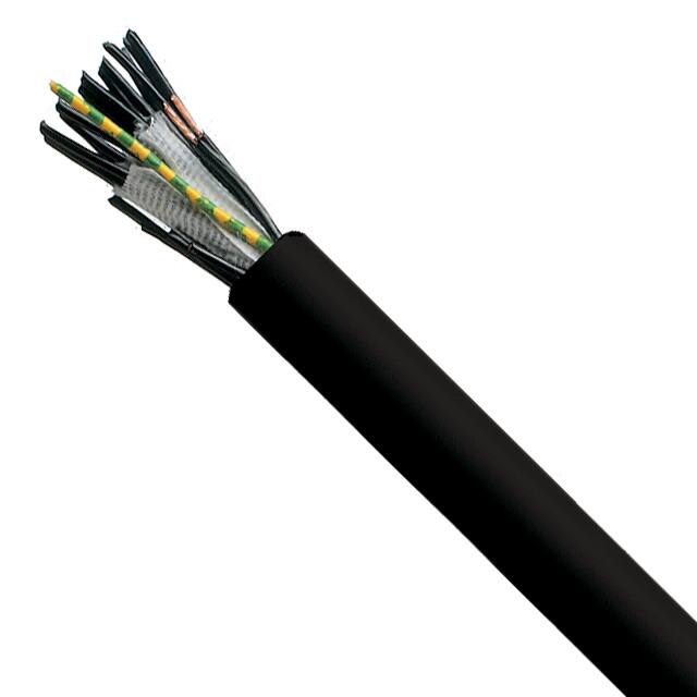 7952616 CABLE 16COND 26 AWG BLACK 1=1FT