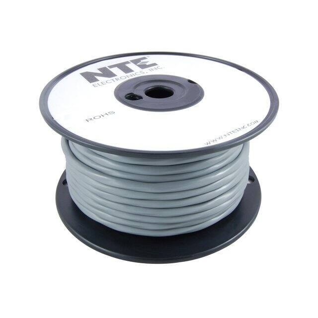 WMC222FS-100 CABLE 2COND 22AWG GRAY SHLD 100'