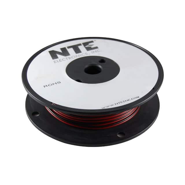 W122BR-100 CABLE SPKR 2CON 12AWG BLK/R 100'