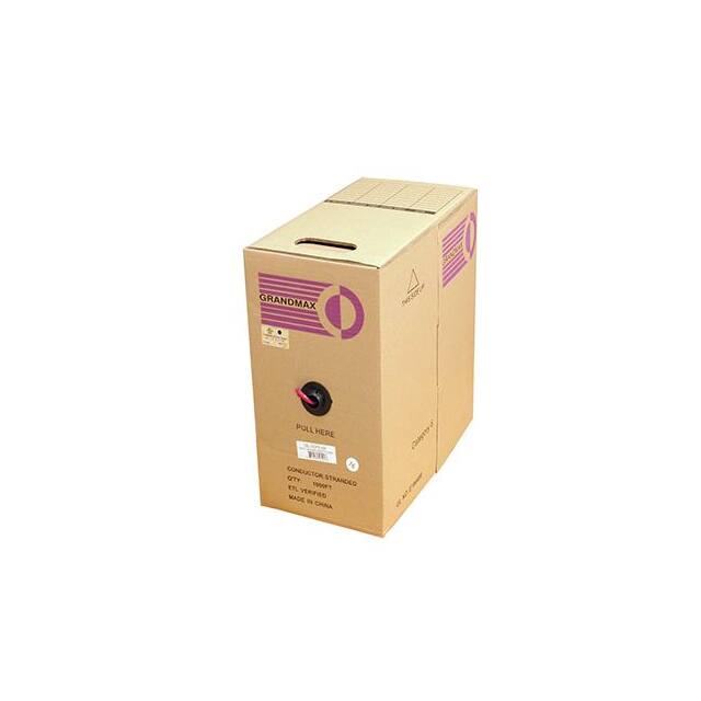 CBL-C63RD-AM CABLE CAT6 8COND 24AWG RED 1000'
