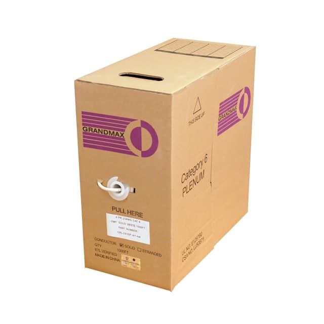 CBL-C61EP-WT-AM CABLE CAT6 8COND 23AWG WHT 1000'