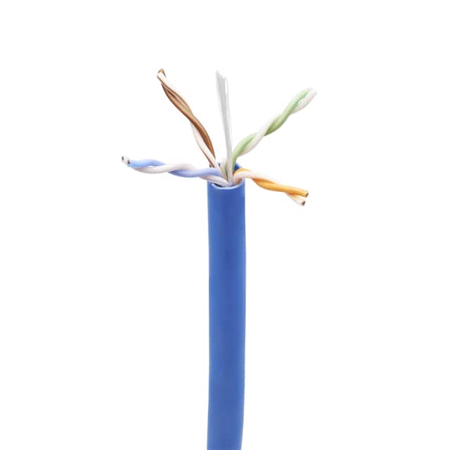 N224-01K-BL-LP5 CABLE CAT6 8COND 23AWG BLK 1000'
