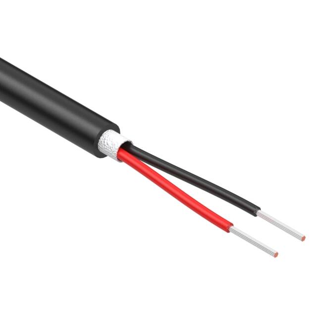 30-01980 CABLE 2COND 30AWG BLACK 502'