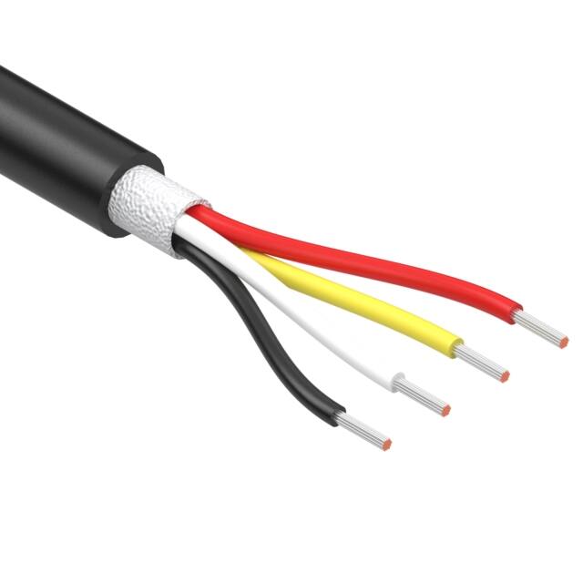 30-01996 CABLE 4COND 30AWG BLACK 502'