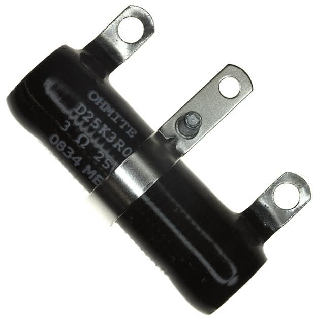 D25K3R0E ADJ PWR RES 3 OHM 25W CHAS MT