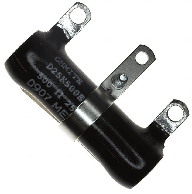 D25K500E ADJ PWR RES 500 OHM 25W CHAS MT