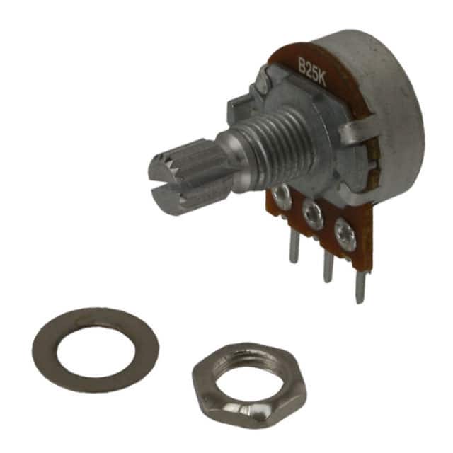 P160KN-0QC15B25K POT 25K OHM 1/5W PLASTIC LINEAR