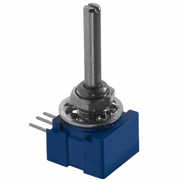 51CAD-E28-D15 POT 10K OHM 1/4W PLASTIC LOG