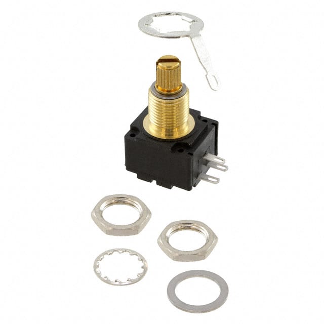 95Z1D-Z33-EA0/305L POT 500K OHM 1/4W PLASTIC LOG