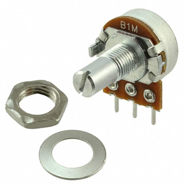 P160KN-0EC15B1MEG POT 1M OHM 1/5W PLASTIC LINEAR