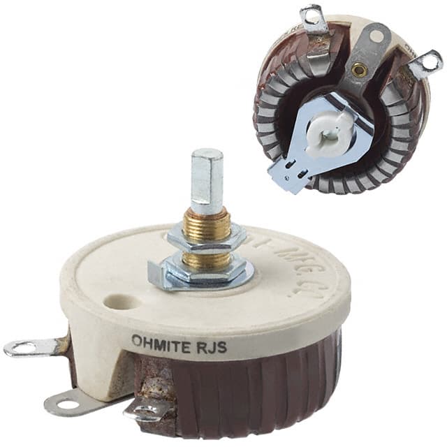RJSR50E POT 0.5 OHM 50W WIREWOUND LINEAR