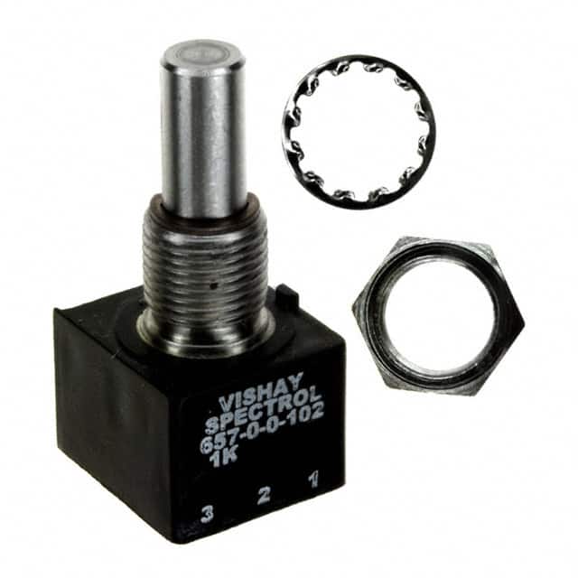 657BR0102 POT 1K OHM 1W PLASTIC LINEAR
