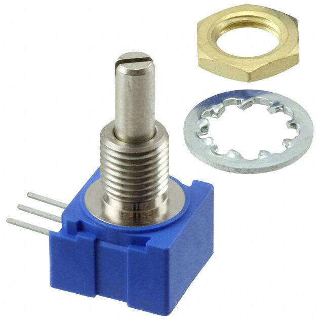 51UAD-T16-D15L POT 10K OHM 1/4W PLASTIC LOG
