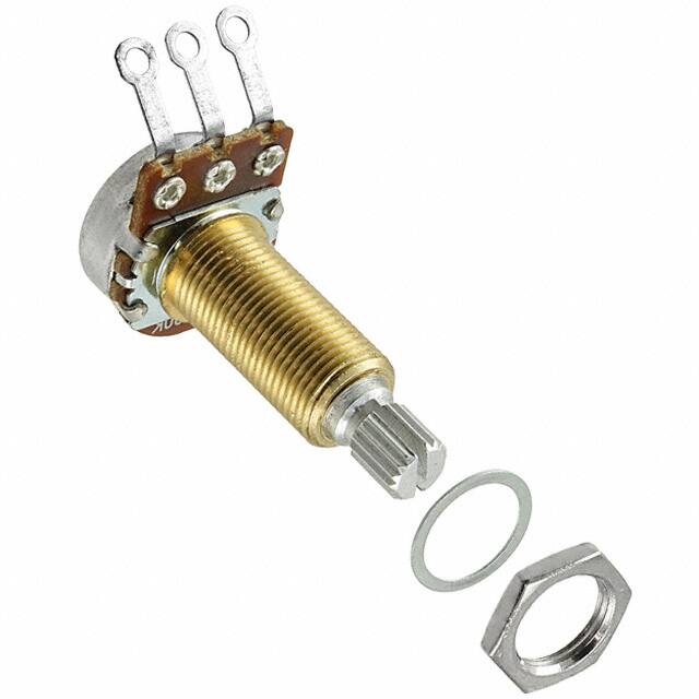 PDB181-GTR03-504C2 POT 500K OHM 1/10W CARBON R-LOG