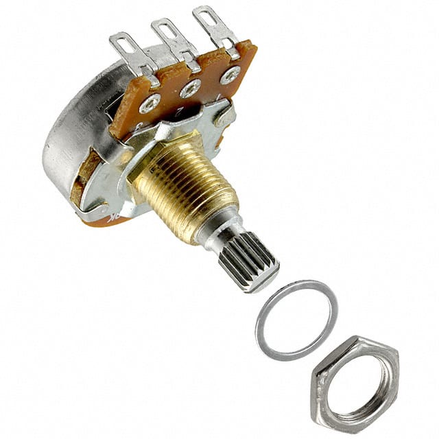 PDB241-GTR01-504C2 POT 500K OHM 1/4W CARBON R-LOG
