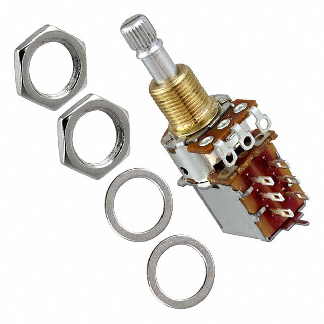 PDB185-GTR11-254A2 POT 250K OHM 1/20W CARBON LOG