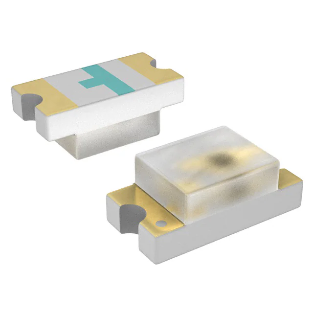 SML-LX0603YW-TR This Lumex Opto/Components Inc. SML-LX0603YW-TR is a yellow LED with a diffused lens. It operates at 2.1V and 20mA, offering a 160° viewing angle.