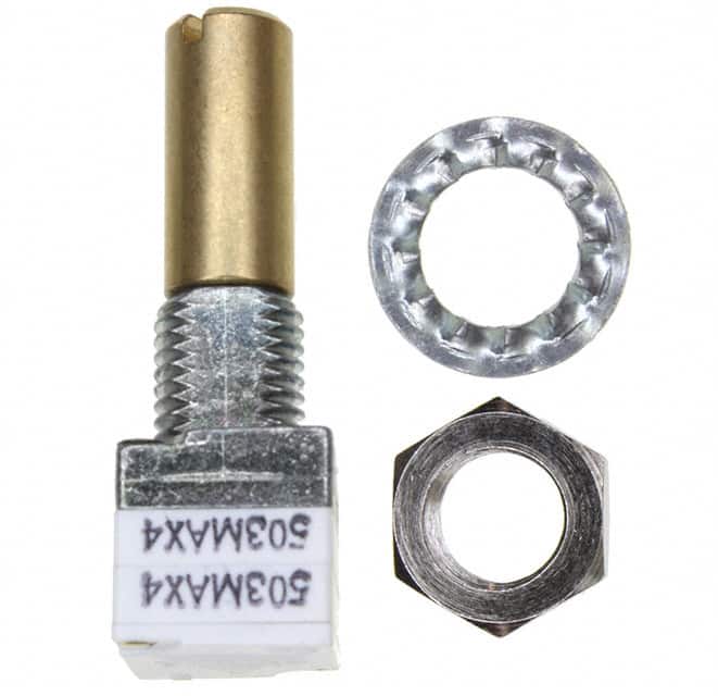 P9A2R100FISX1503MA POT 50K OHM 1/20W PLASTIC LINEAR