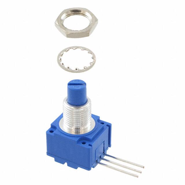 91A1D-B20-D15L POT 10K OHM 1/2W PLASTIC LOG