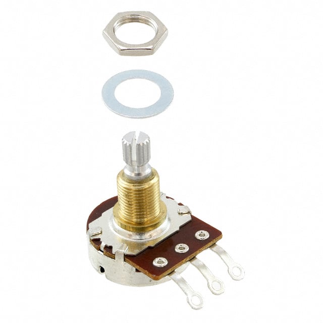 PDA241-SRT00-254A2 POT 250K OHM 1/4W CARBON LOG