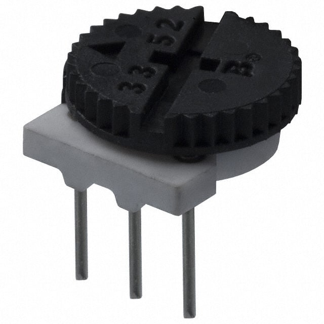 3352T-1-203LF THUMBWHEEL POT 20K OHM 0.5W TOP
