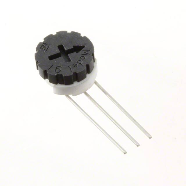 91WR10KLF THUMBWHEEL POT 10K OHM 0.5W SIDE