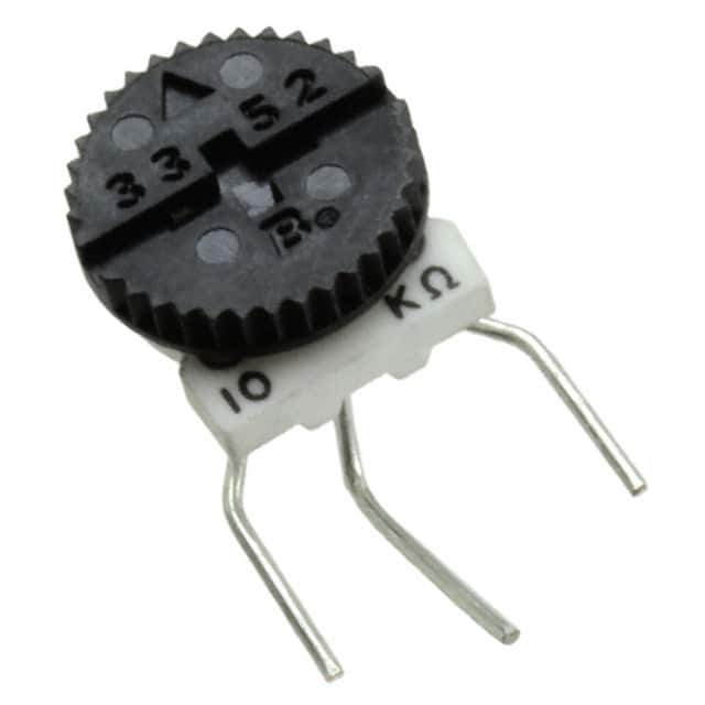 3352V-1-201 THUMBWHEEL POT 200 OHM 0.5W SIDE