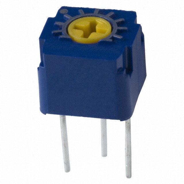 CT-6EP502 TRIMMER 5K OHM 0.5W PC PIN TOP
