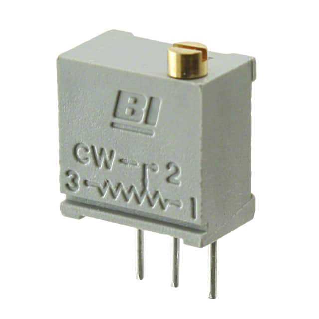 68WR200LF TRIMMER 200 OHM 0.5W PC PIN TOP