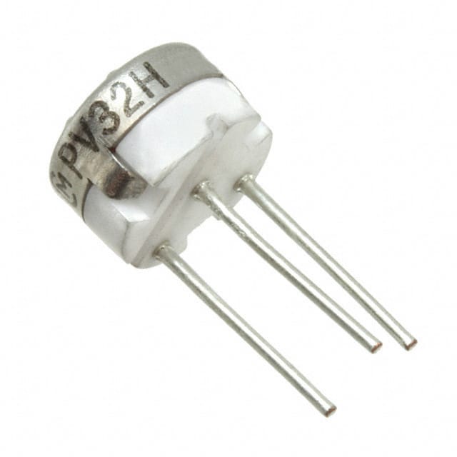 PV32H103A01B00 TRIMMER 10K OHM 0.5W PC PIN TOP