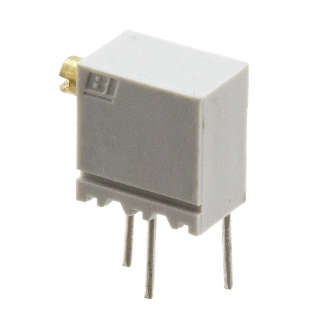64XR500LF TRIMMER 500OHM 0.25W PC PIN SIDE
