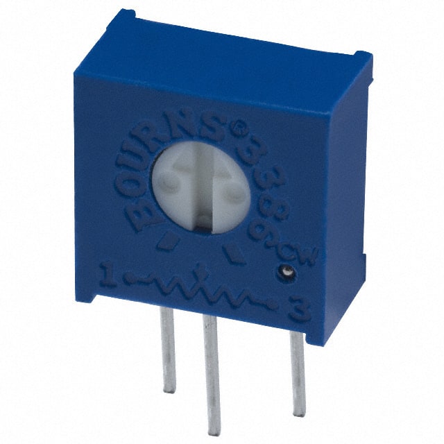 3386H-1-203 TRIMMER 20K OHM 0.5W PC PIN SIDE