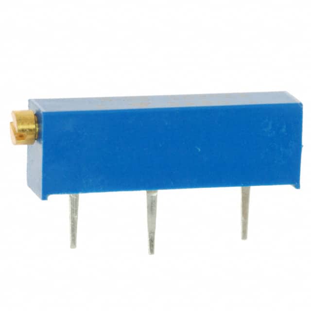 M43P502KB40 TRIMMER 5K OHM 0.75W PC PIN SIDE