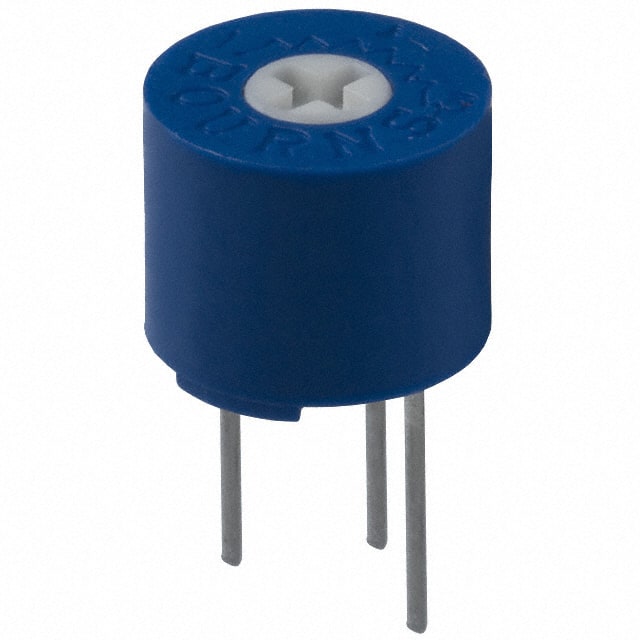 3339P-1-202 TRIMMER 2K OHM 0.5W PC PIN TOP